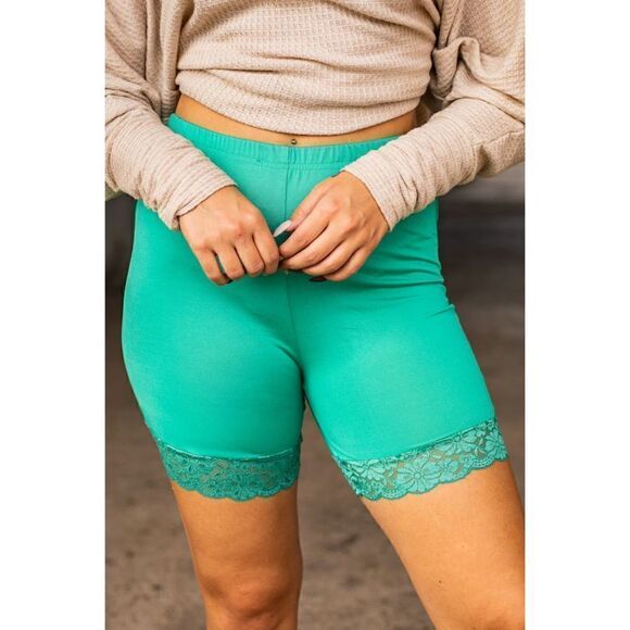 Jade Mid Thigh Length Shorts - Picture 1 of 1